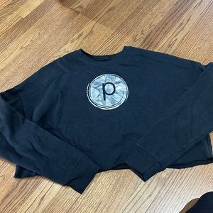 Pure Barre crop sweatshirt